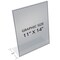 Azar Displays Angled L-Shaped Sign Holder Frame with Slant Back Design 11''x 14''High- Vertical/Portrait, 10PK 112710-10PK - alternate 3